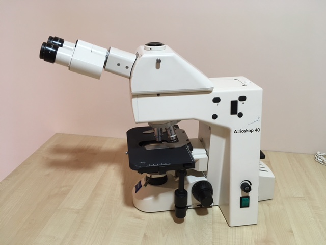 Zeiss Axioskop 40 achroplan trinocular microscope – Microscopistas