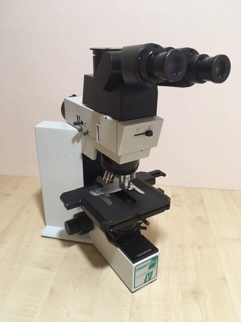 Microscopio Trinocular metalográfico Olympus BX40 – Microscopistas